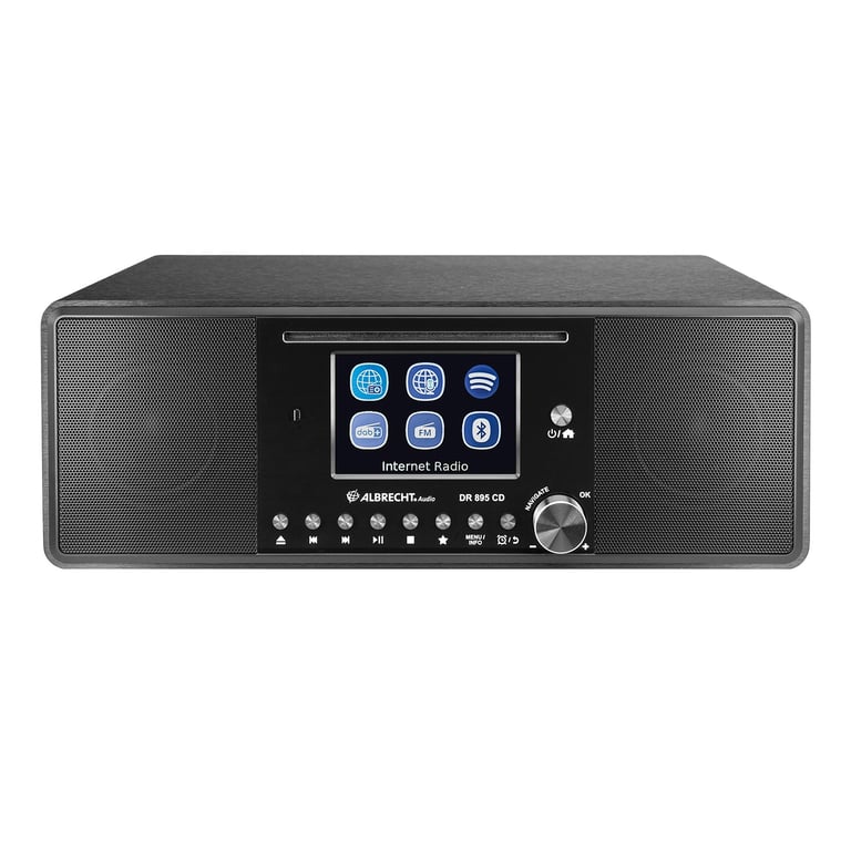 Albrecht DR 895 CD Przenośny Cyfrowy Czarny