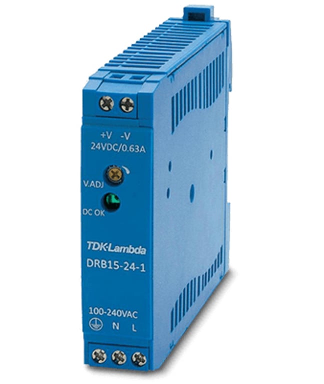 Allied Telesis DRB15 moduł zasilaczy Niebieski AT-DRB15-24-1