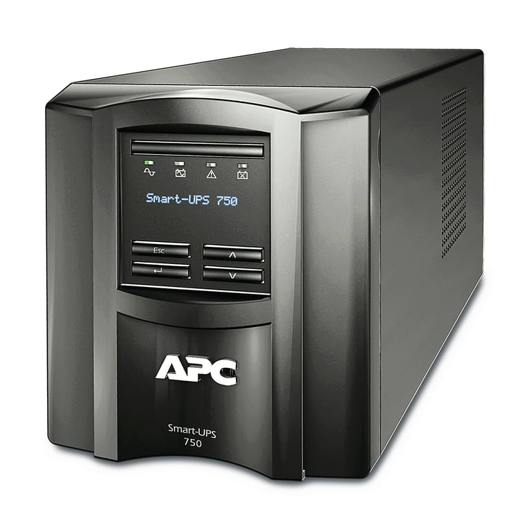 APC SMT750C zasilacz UPS Technologia line-interactive 0,75 kVA 500 W 6 x gniazdo sieciowe SMT750C