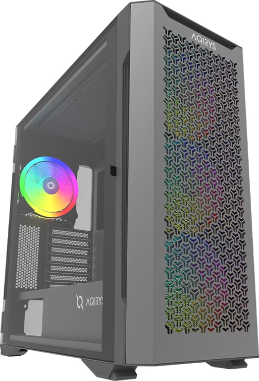 Aqirys AQUILLA Midi Tower Czarny AQRYS_AQUILLA