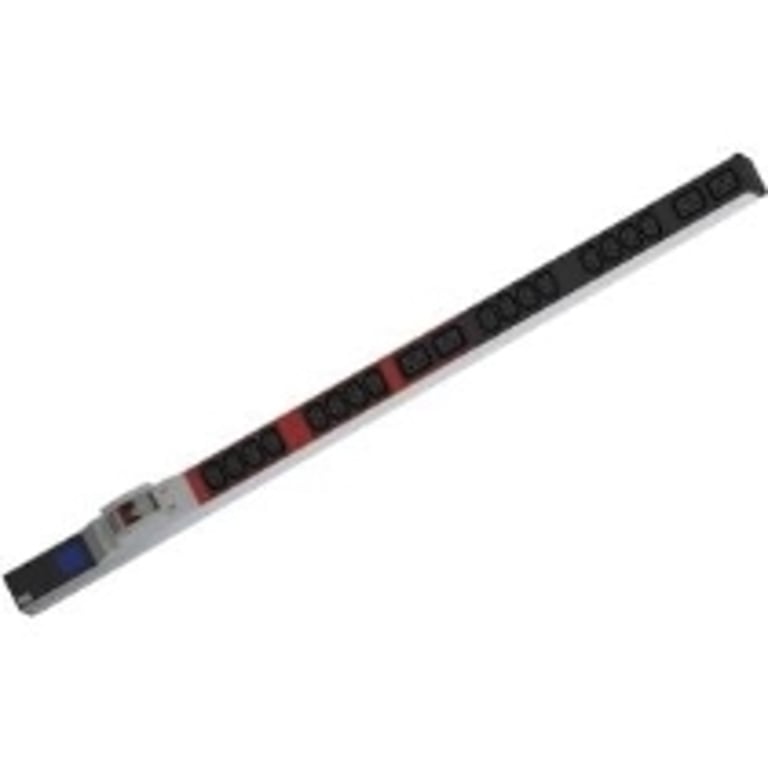 Bachmann 800.2337 rozdzielacz zasilania PDU 21 x gniazdo sieciowe 1U Czarny, Szary