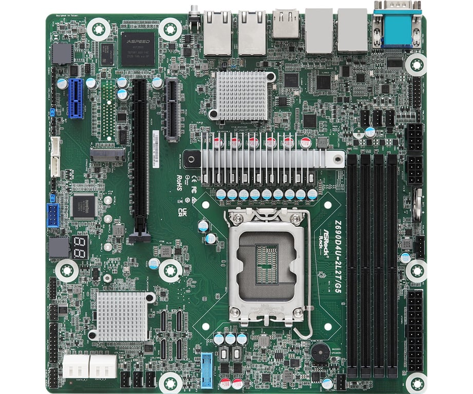 Asrock Z690D4U-2L2T/G5 płyta główna Intel Z690 LGA 1700 micro ATX Z690D4U-2L2T/G5