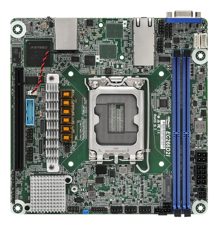 Asrock EC266D2I Intel C266 LGA 1700 mini ITX