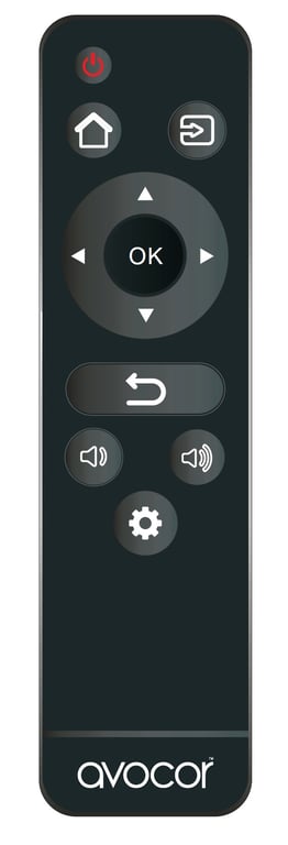 Avocor F, G & W Series Remote Control pilot