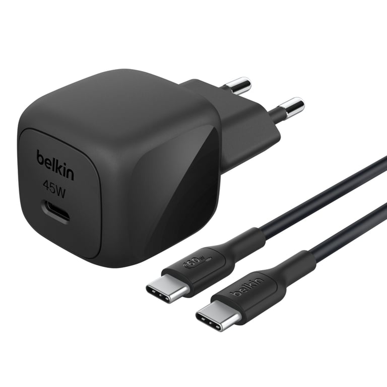 Belkin WCA013kq1MBK-B6 Uniwersalne Czarny Prąd przemienny Szybkie ładowanie Wewnętrzna