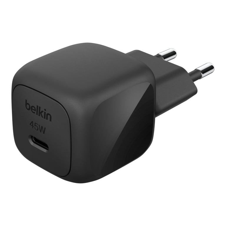 Belkin WCA013kqBK Uniwersalne Czarny Prąd przemienny Szybkie ładowanie Wewnętrzna