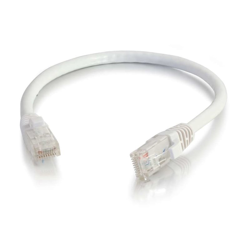 C2G 83490 kabel sieciowy Biały 5 m Cat6 U/UTP (UTP)
