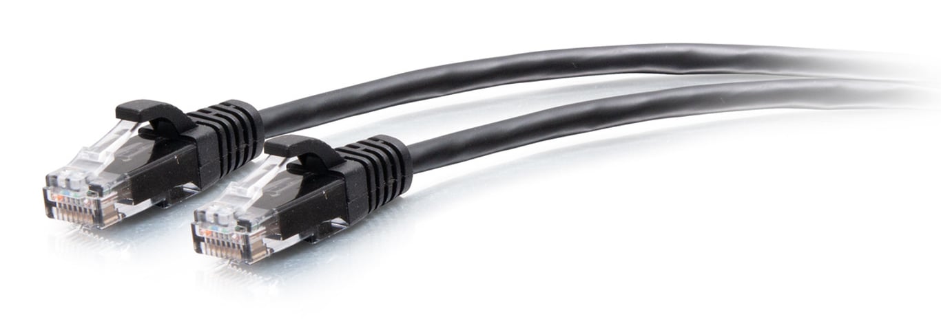 C2G C2G30139 kabel sieciowy Czarny 0,3 m Cat6a U/UTP (UTP)