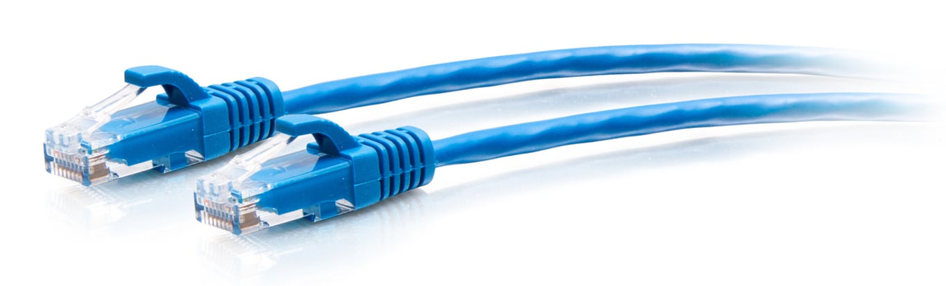 C2G C2G30125 kabel sieciowy Niebieski 0,3 m Cat6a U/UTP (UTP) 30125