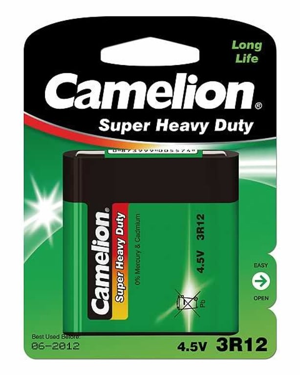 Camelion 3R12-BP1G Jednorazowa bateria 4.5V Cynkowo-węglowy