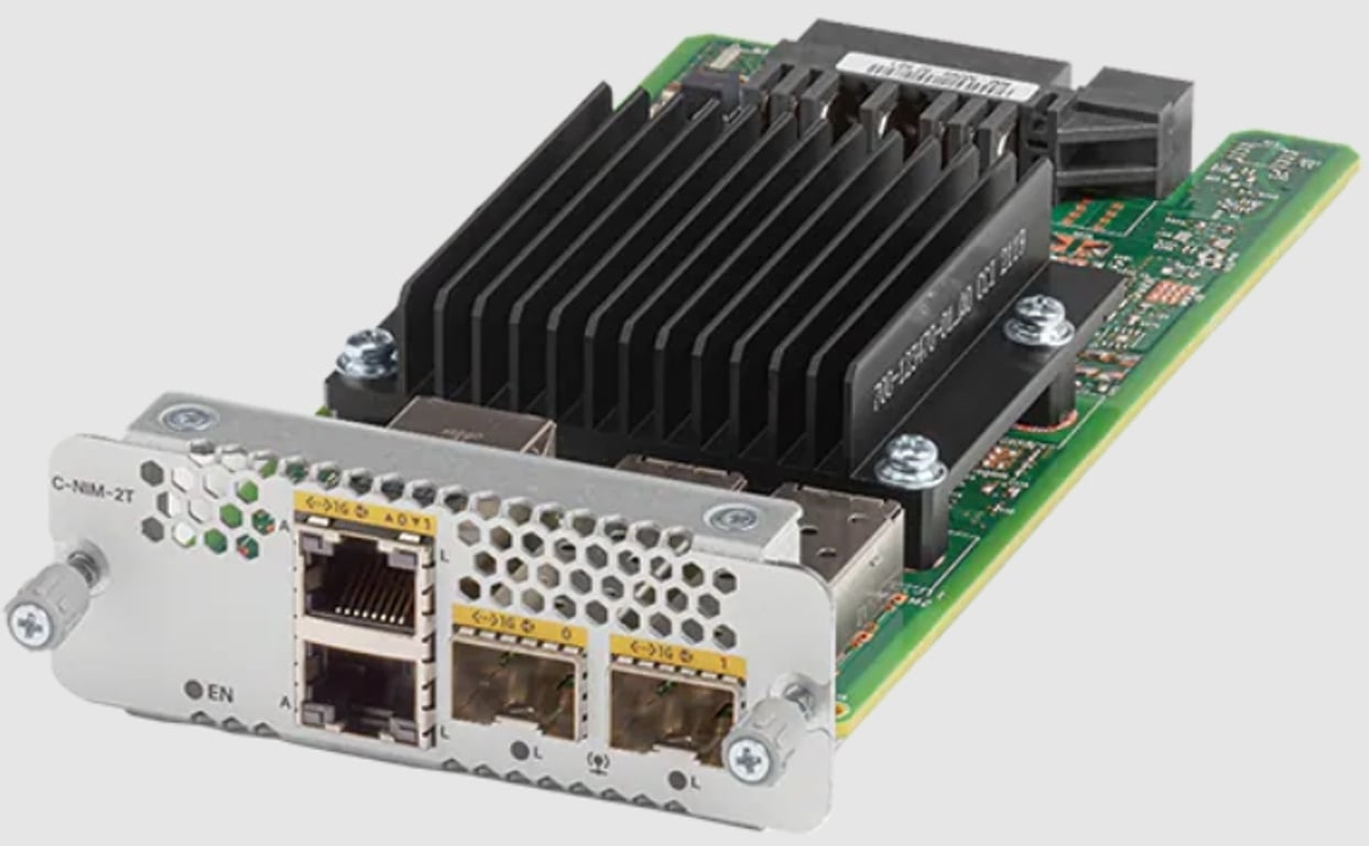 Cisco C-NIM-2T moduł dla przełączników sieciowych Gigabit Ethernet C-NIM-2T