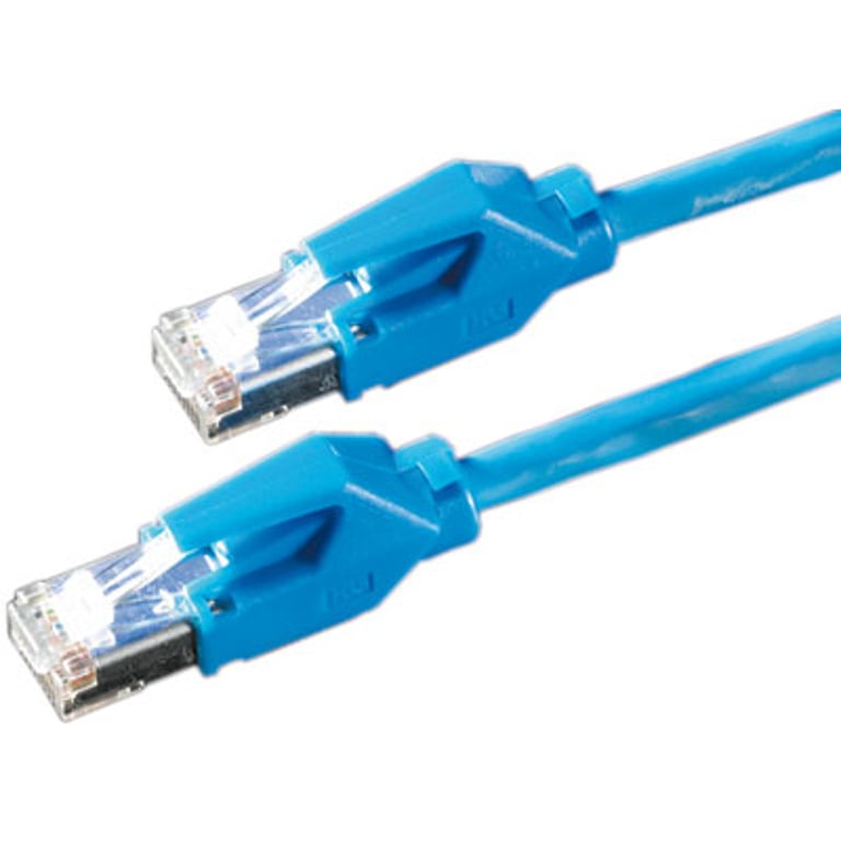 Dätwyler Cables S/FTP Patch cable Cat6, Blue, 2m kabel sieciowy Niebieski 21.05.0024