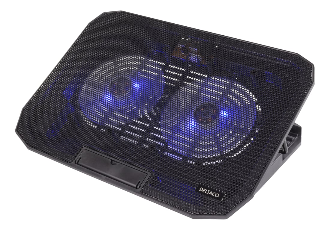 Deltaco LTC-100 podkładka chłodząca do laptop 39,6 cm (15.6