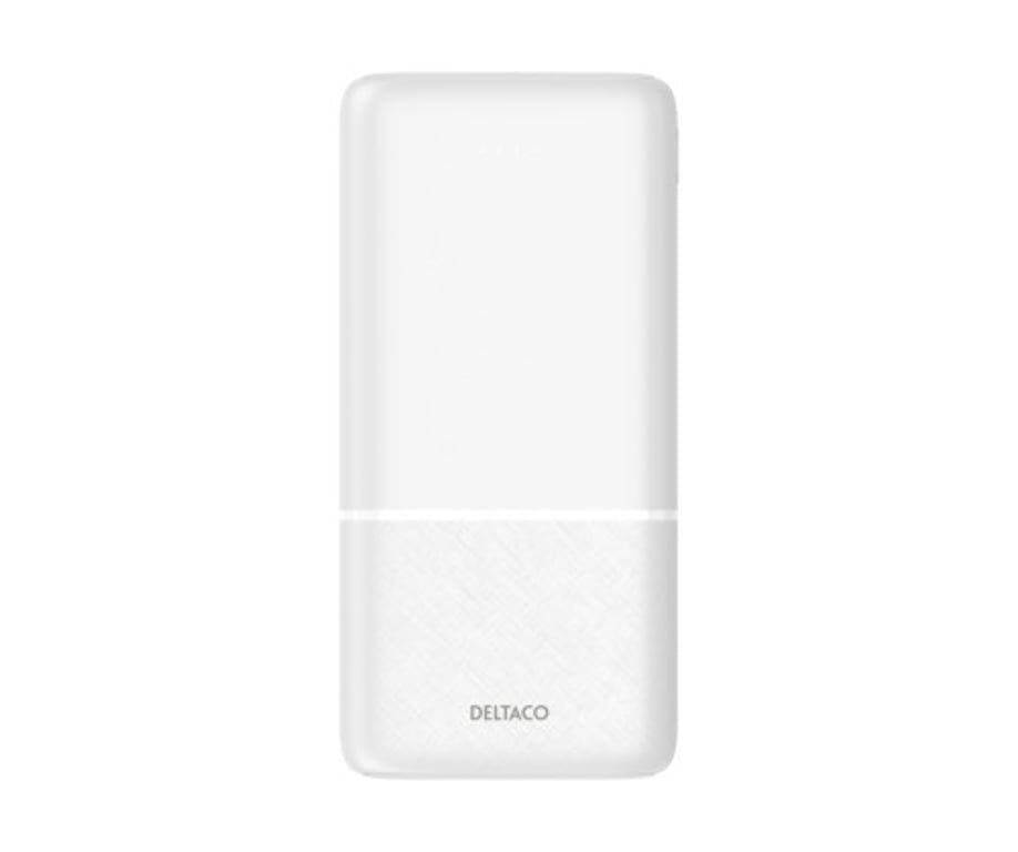 Deltaco 1902122 bank mocy 20000 mAh Biały