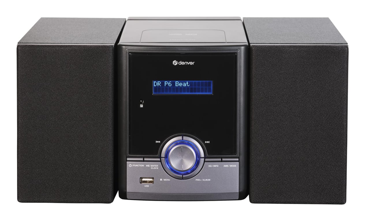 Denver MDA-285 System mini domowego audio 50 W Czarny