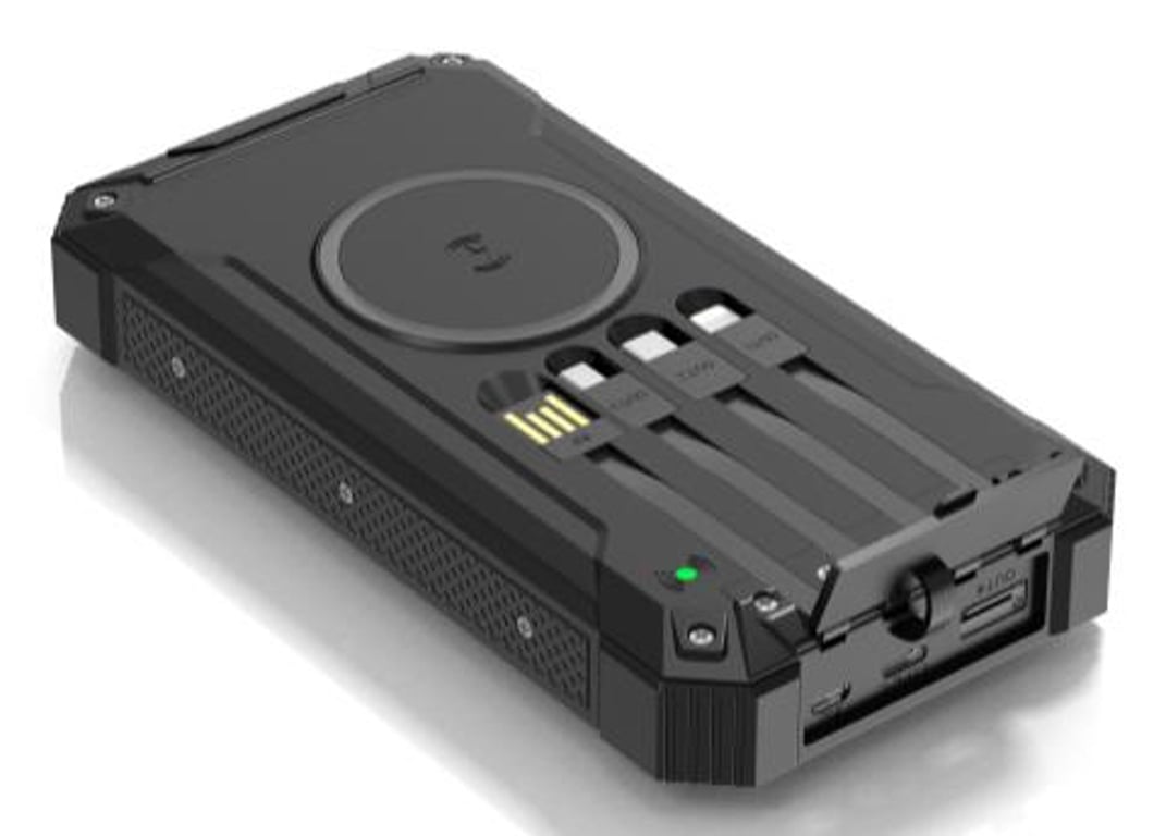 Denver 117140100090 bank mocy 20000 mAh Bezprzewodowe ładowanie Czarny