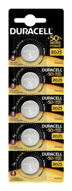 Duracell 071841 bateria do użytku domowego Jednorazowa bateria CR2025 Lit