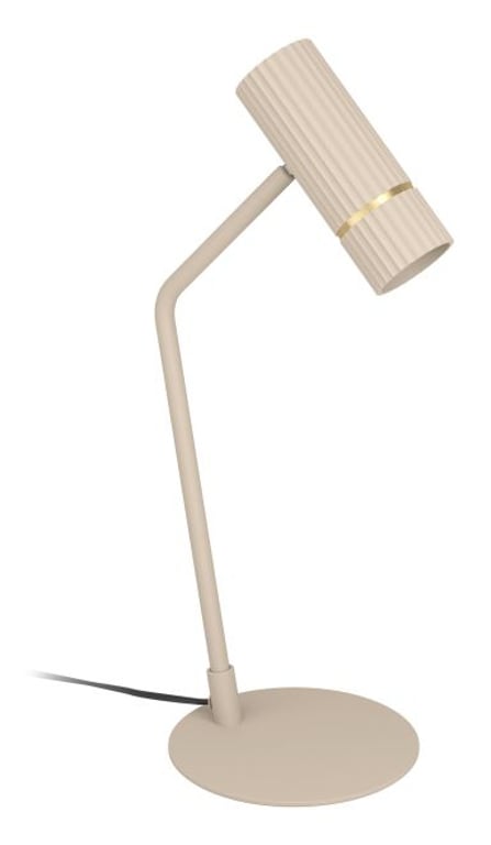 EGLO Caminia lampa stołowa GU10 F Mosiądz, Piaskowy