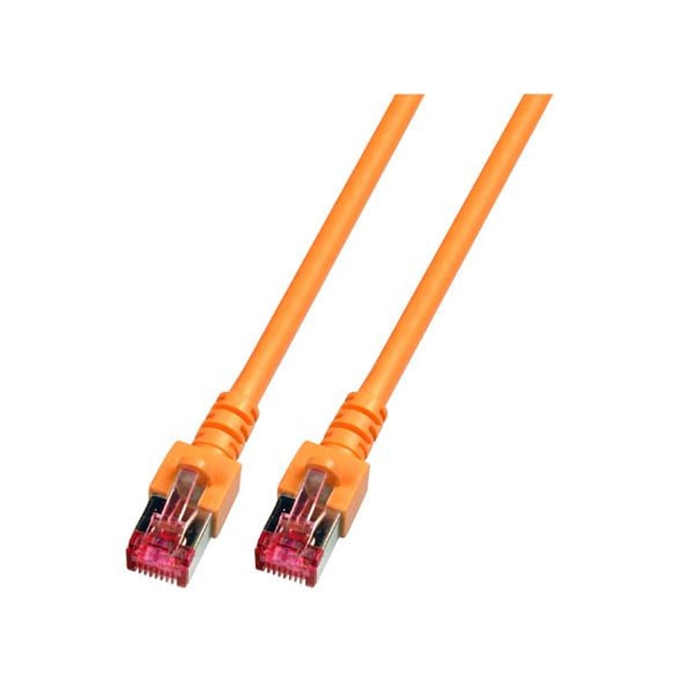 EFB Elektronik Cat6 S/FTP 10m kabel sieciowy Pomarańczowy S/FTP (S-STP) K5516.10