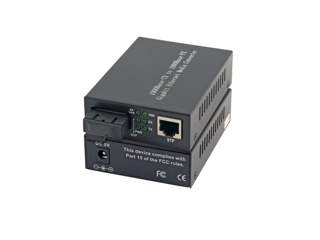 EFB Elektronik EL027V2 konwerter sieciowy 1000 Mbit/s Multifunkcyjny Czarny EL027V2