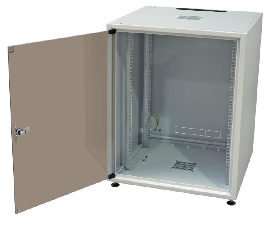 EFB Elektronik OFF-1868GR.V1RW stojak 15U Stojak wolnostojący Szary