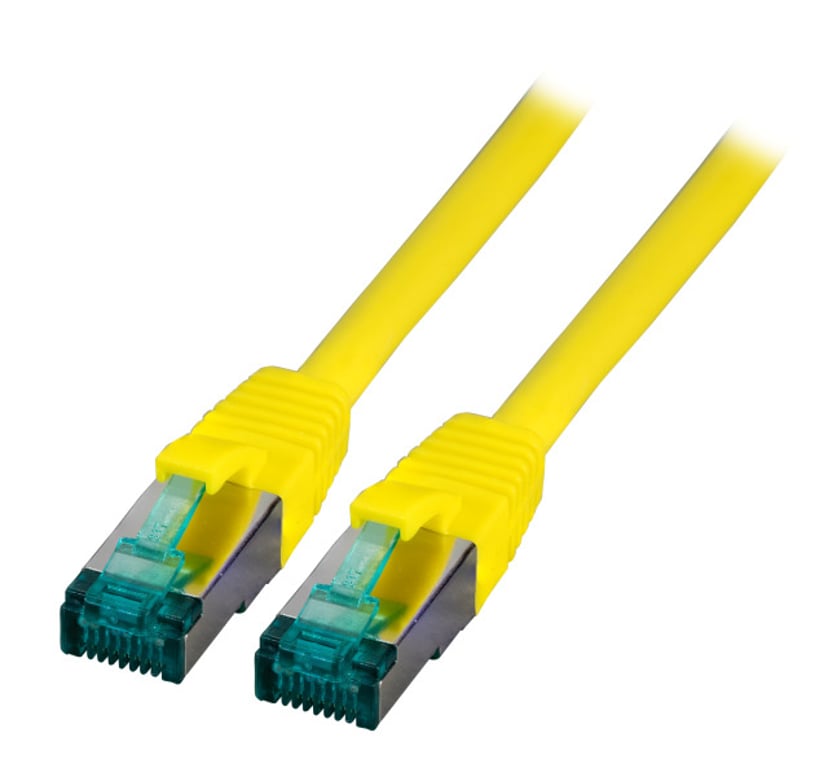 EFB Elektronik MK6001.1Y kabel sieciowy Żółty 1 m Cat6a S/FTP (S-STP) MK6001.1Y