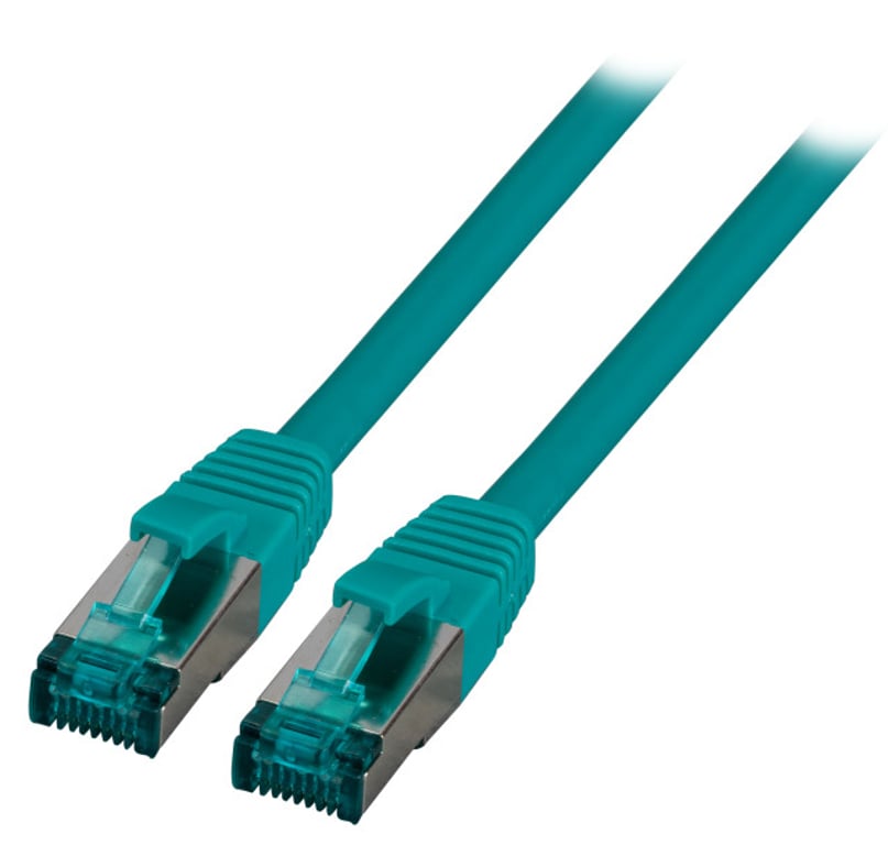 EFB Elektronik MK6001.7,5GR kabel sieciowy Zielony 7,5 m Cat6a S/FTP (S-STP) MK6001.7,5GR