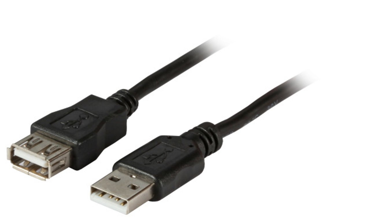 EFB Elektronik K5248.1V2 kabel USB USB 2.0 1 m USB A Czarny K5248.1V2