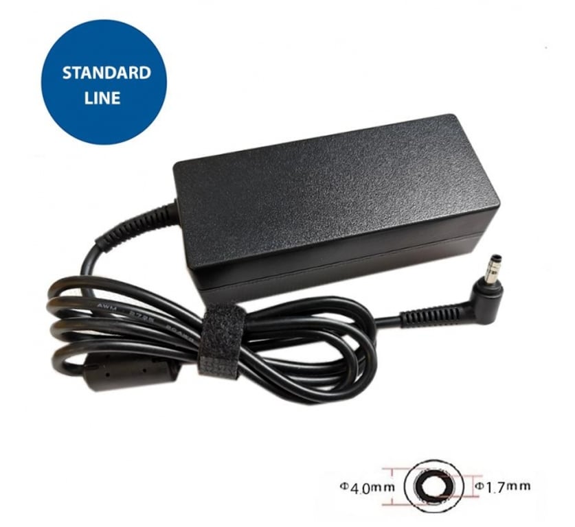 Extra Digital DE65G4017 adapter zasilający/ inwentor Wewnętrzna 65 W Czarny DE65G4017