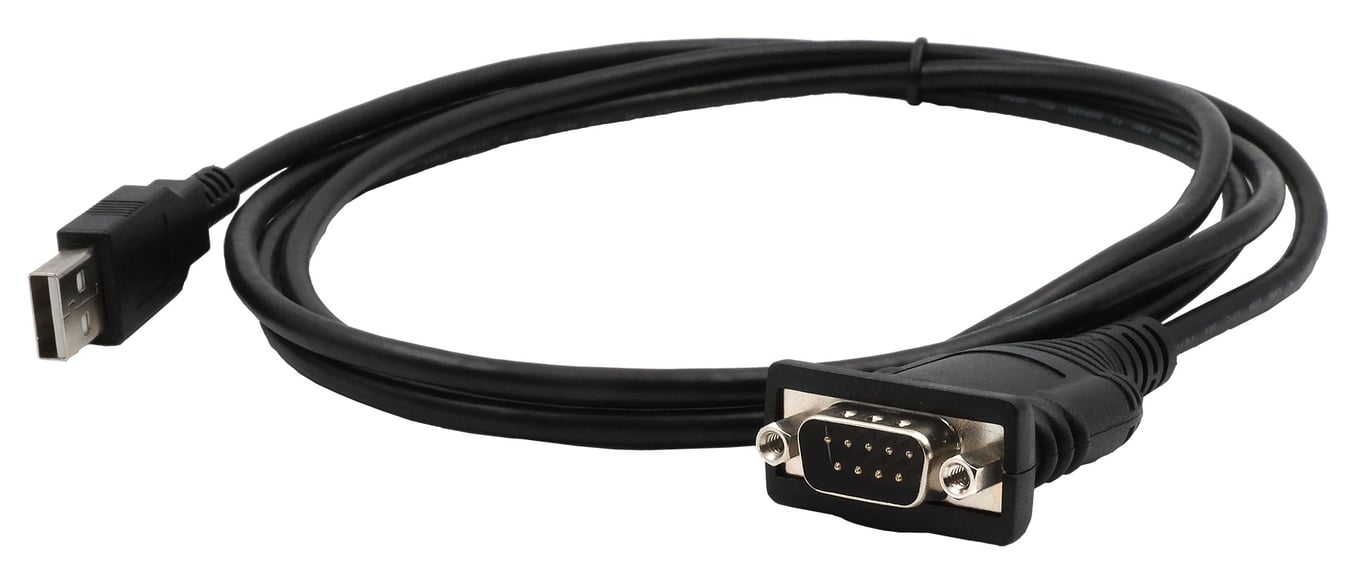 EXSYS EX-13002 kabel równoległy Czarny 1,8 m USB Typu-A RS-232 EX-13002