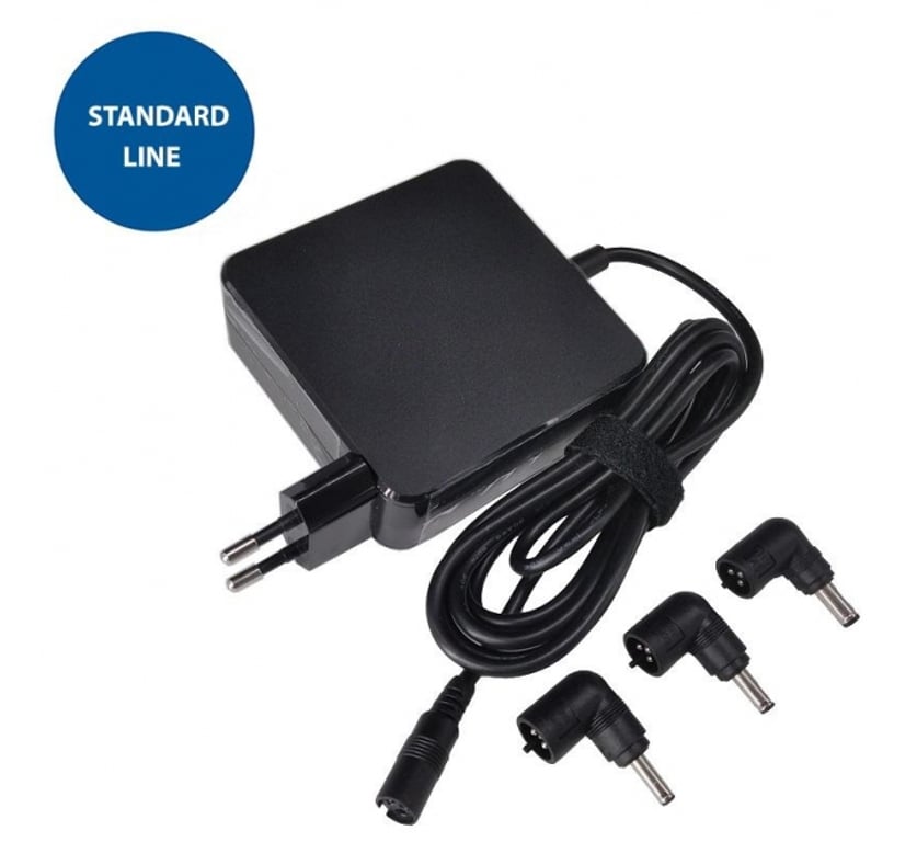 Extra Digital AS65CUNI adapter zasilający/ inwentor Wewnętrzna 65 W Czarny AS65CUNI