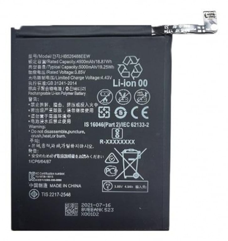 Extra Digital SM150618 część zamienna do telefonu komórkowego Bateria Czarny