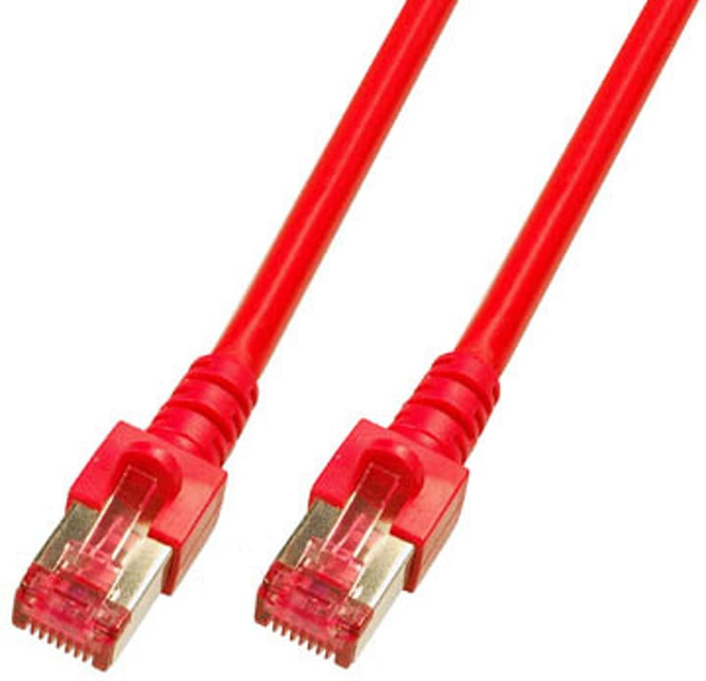 EFB Elektronik 1.5m Cat6 S/FTP kabel sieciowy Czerwony 1,5 m K5512.1,5