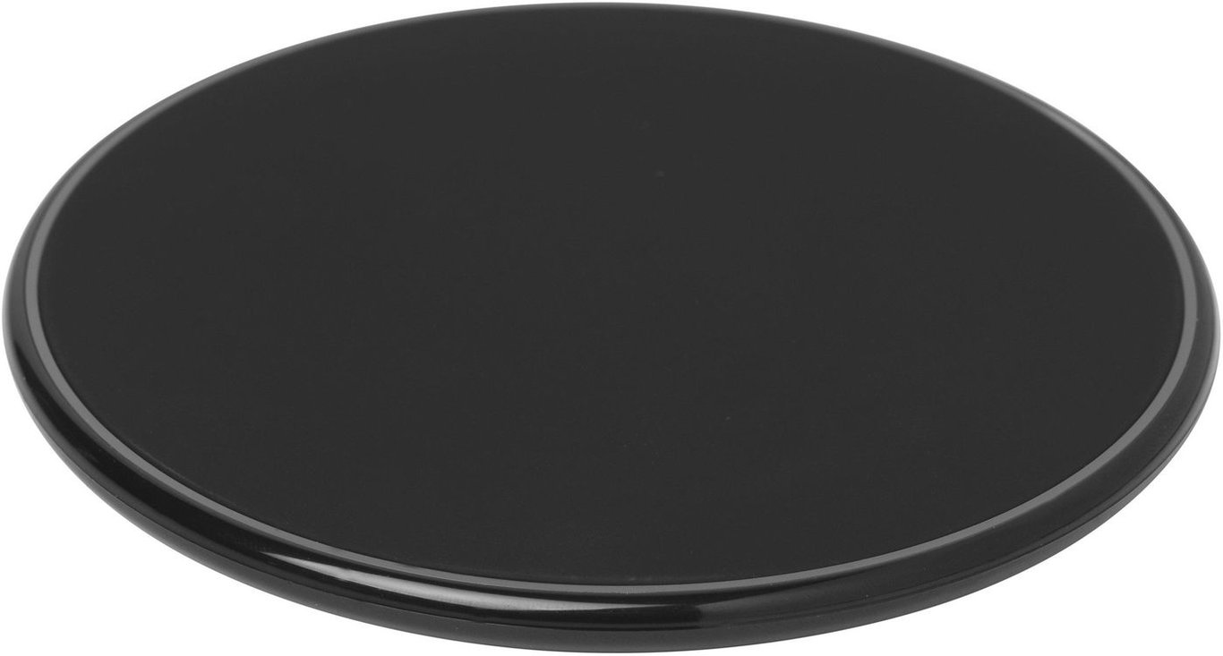 eSTUFF Wireless Charger Pad Smartfon Czarny USB Bezprzewodowe ładowanie Wewnętrzna