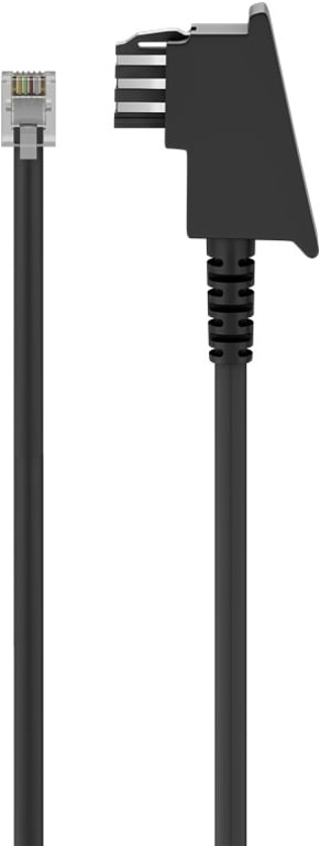 Goobay 50236 kabel telefoniczny 3 m Czarny