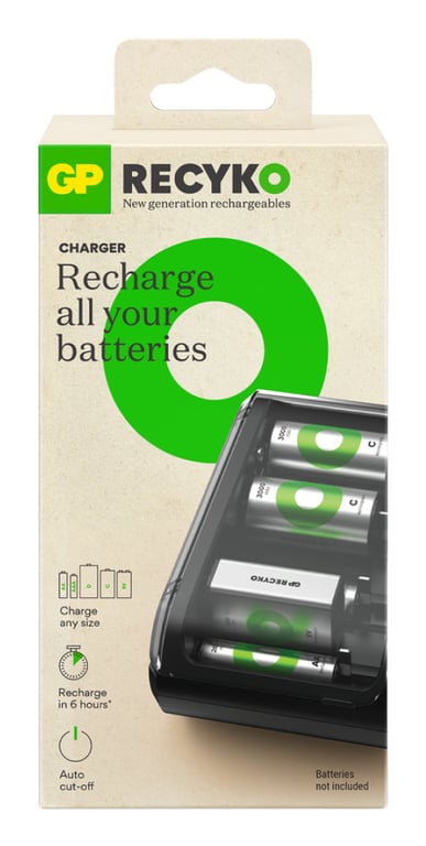 GP Batteries ReCyko+ B631 ładowarka akumulatorów Akumulator do domowego użytku USB