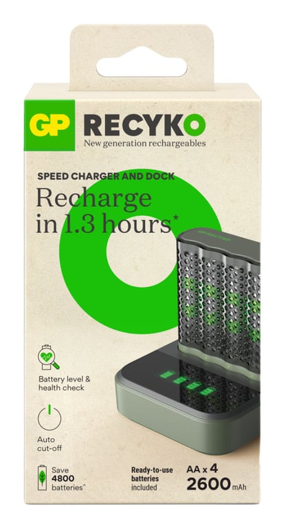 GP Batteries ReCyko+ M452 ładowarka akumulatorów Akumulator do domowego użytku USB