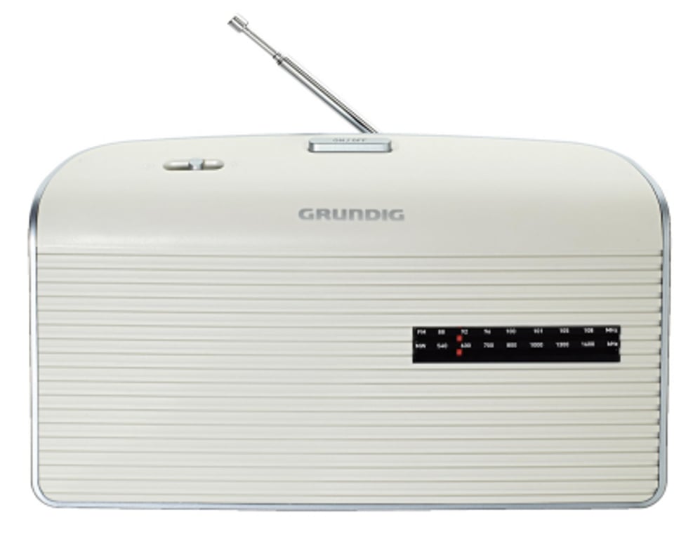 Grundig MUSIC60XWS radio Przenośny Analogowy Biały