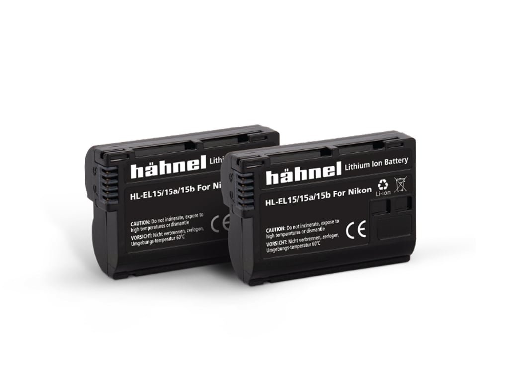 Hahnel HL-EL15/15a/15b Twin Pack Litowo-jonowa (Li-Ion) 1650 mAh