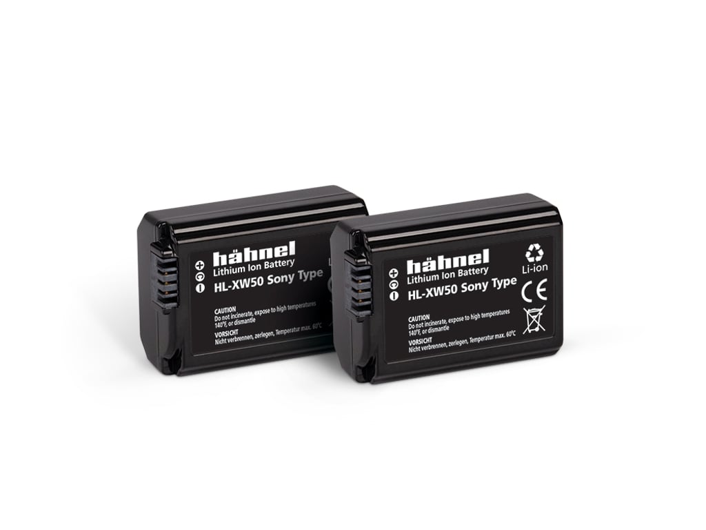Hahnel HL-XW50 Twin Pack Litowo-jonowa (Li-Ion) 1000 mAh