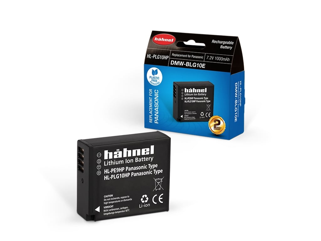 Hahnel HL-PLG10HP For Panasonic (DMW-BLG10EHP) Litowo-jonowa (Li-Ion) 1000 mAh