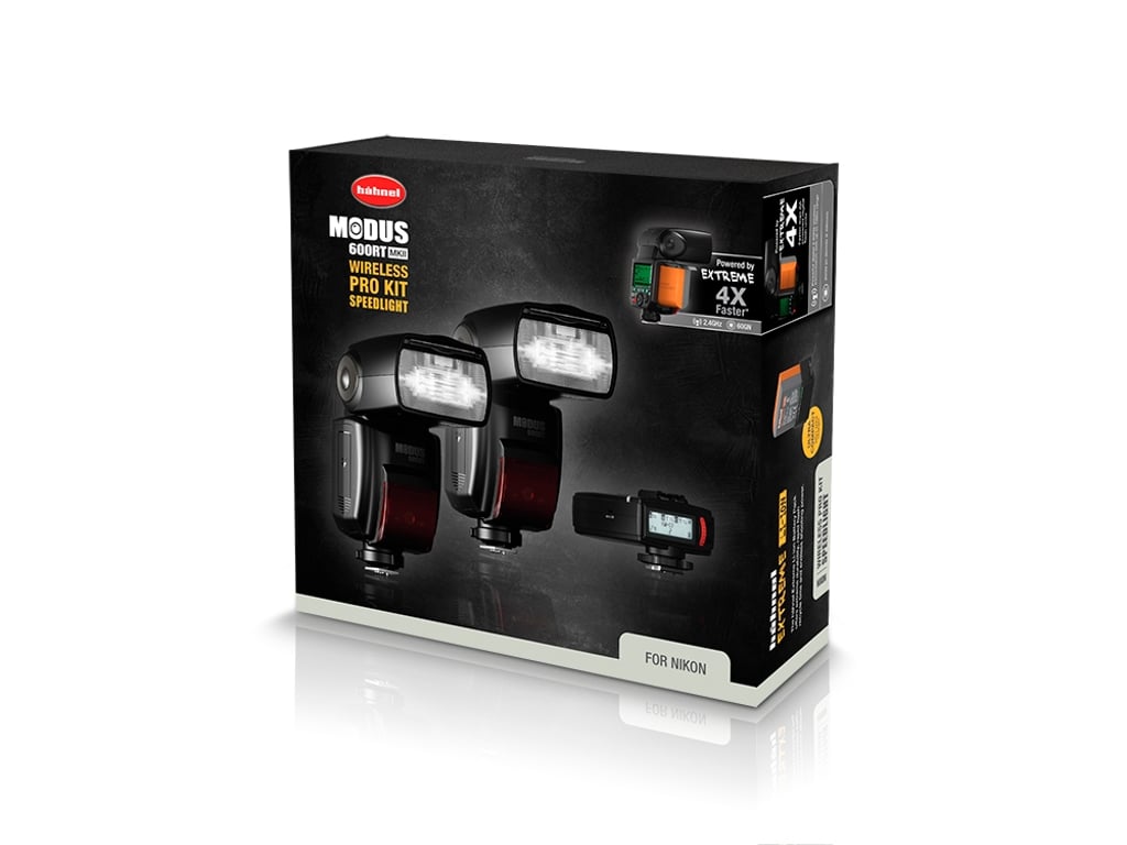 Hahnel MODUS 600RT MK II Pro Kit for Nikon Slave flash Czarny
