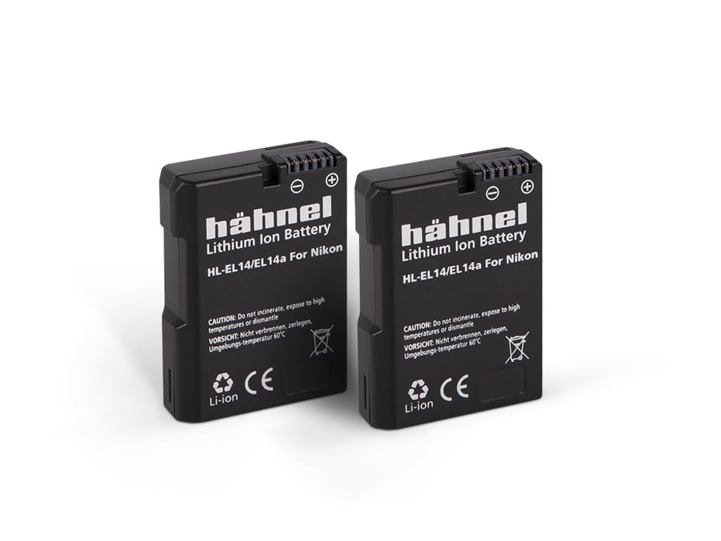 Hahnel HL-EL14/14a Twin Pack Litowo-jonowa (Li-Ion) 1050 mAh