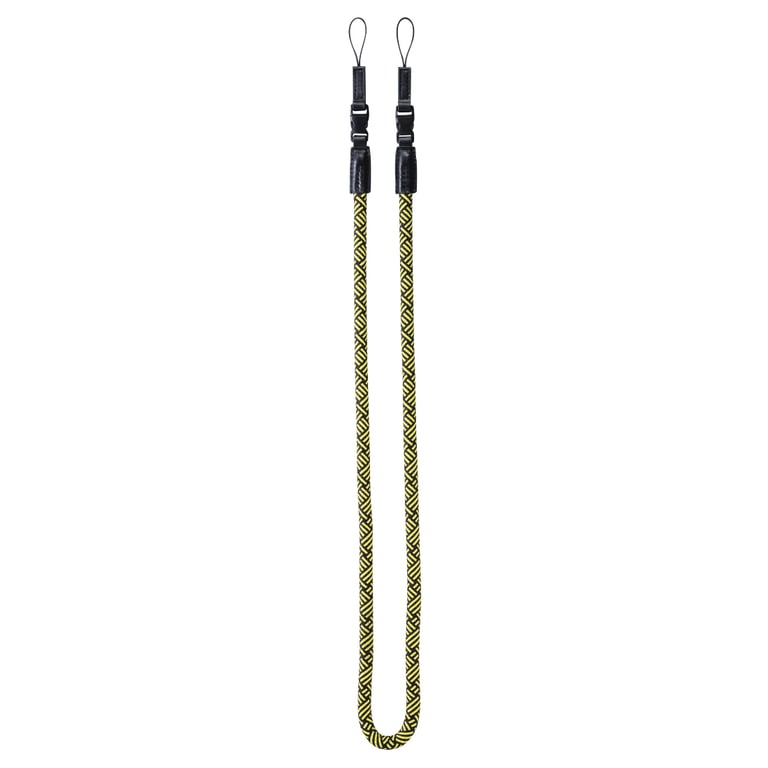 Hama Braid 120 pasek Aparat cyfrowy Nylon Czarny, Żółty