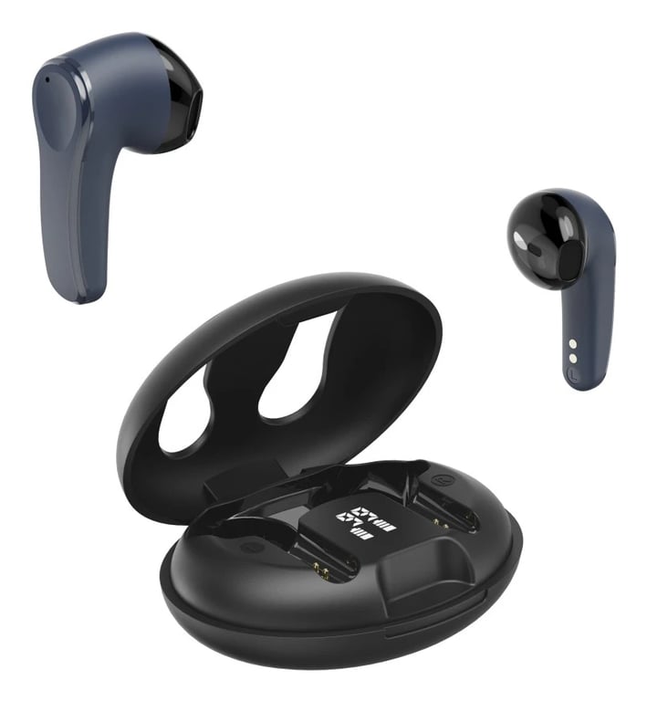 Hama Spirit Unchained True Wireless Stereo (TWS) Douszny Połączenia/muzyka Bluetooth Czarny, Niebieski