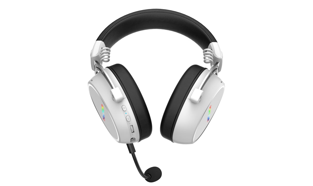 HATOR Hypergang 3 Wireless Gaming USB Type-C / USB Type-A Bluetooth Biały