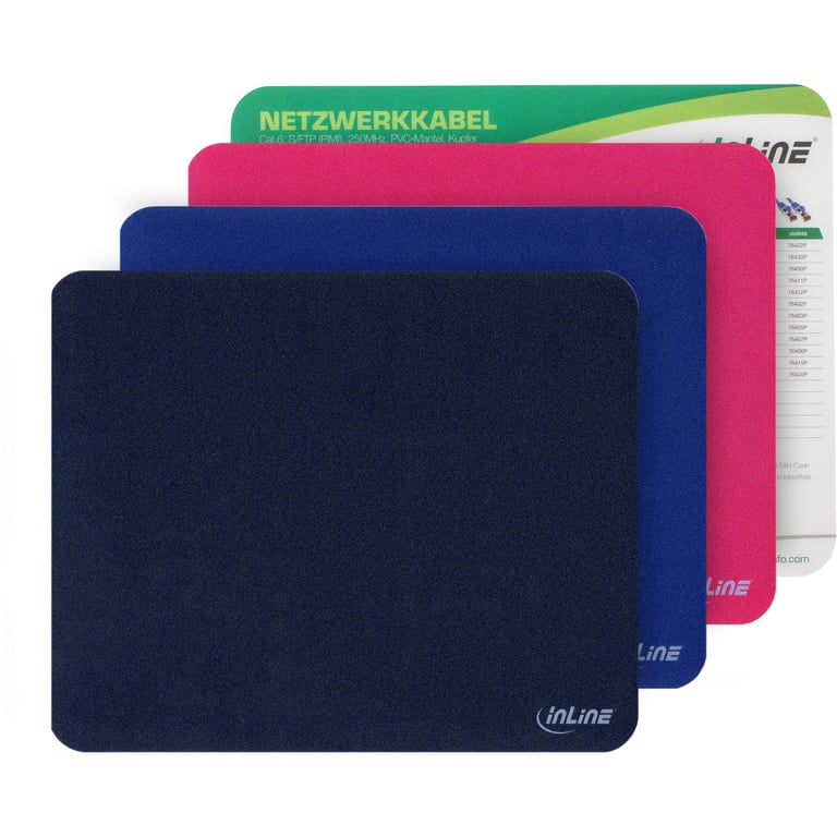 InLine 55456R podkładka pod mysz Czerwony