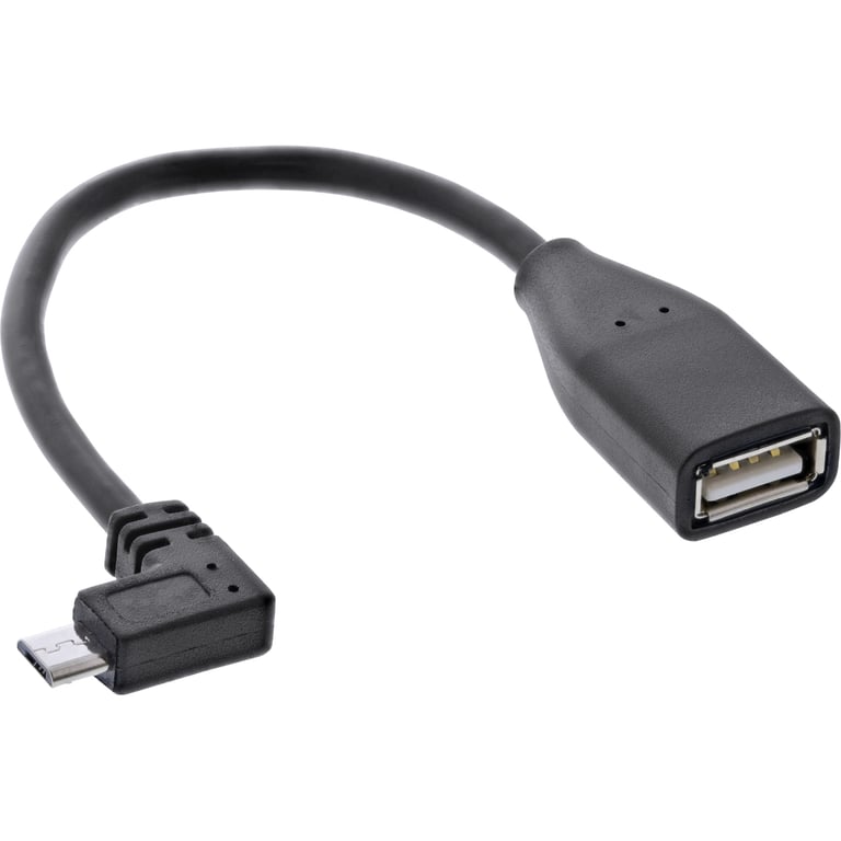 InLine 31606W kabel USB Micro-USB B USB A Czarny 31606W