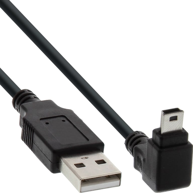InLine 34205 kabel USB USB 2.0 0,5 m USB A Mini-USB B Czarny 34205