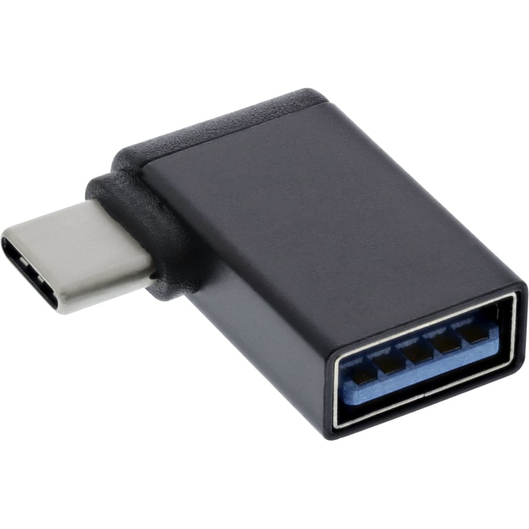 InLine 35805W zmieniacz płci / kabli USB Type-C male USB 3.1 Type A Czarny 35805W